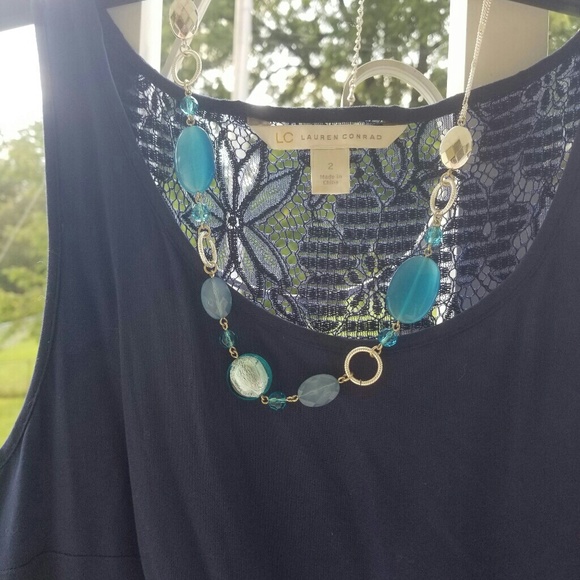 Lauren Conrad Eyeley Lace Dress, Size 2 - Picture 3 of 8